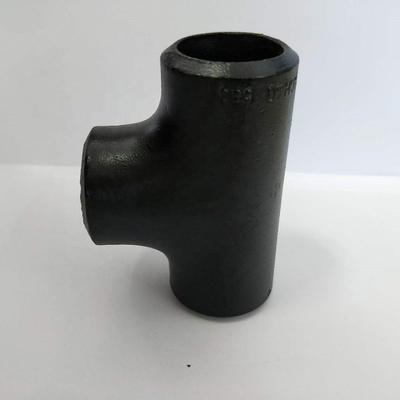 Schwarzes gemaltes CS 48 t-Stück ASME B16.9 gleiches Querfitting Zoll-ASME B16.47 BW