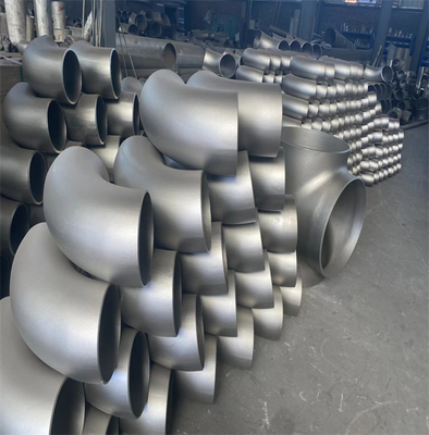 Kohlenstoffstahl-Buttweld Installations-Gleichgestelltes DN15 BS 45 Grad 24 Zoll 90 Grad-Ellbogen