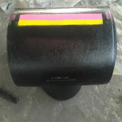 Kohlenstoffstahl-T-Stücke 150LB 4 ANSI B16.9 x 2 reduzierendes T-Stück Zoll Sch 40