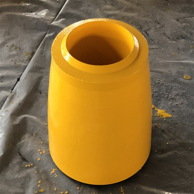 6 x 4 schweißte konzentrischer Kolben des Kohlenstoffstahl-Reduzierer-WPHY 65 XXS ASTM Schwarzes