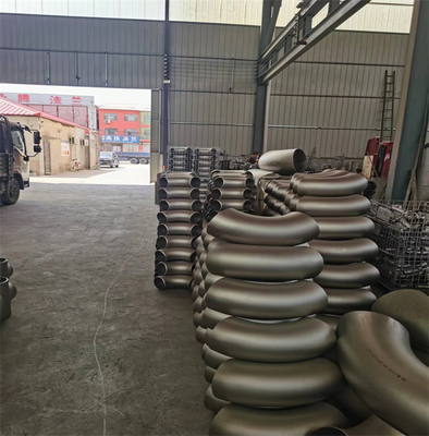 HL polierten 12 Zoll Fitting des 90 Grad-Ellbogen-SS304 316L des Edelstahl-304L