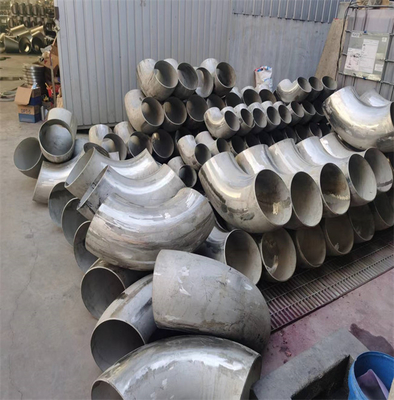 DN300 2 Zoll 90 Grad-Ellbogen-Stahlfitting A234 WPB ANSI B16.9