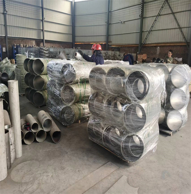 Kohlenstoffstahl-Rohrbogen Asme B16.9 Installationen Grads A234 Wpb 90 Grad-45