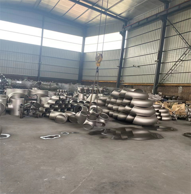 Kohlenstoffstahl-Rohrbogen Asme B16.9 Installationen Grads A234 Wpb 90 Grad-45