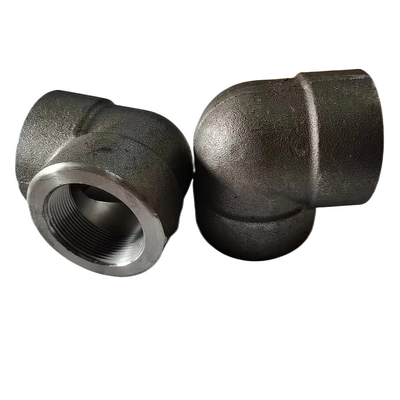 Asme B16.11 Astm A105 schmiedete die verlegte Frau des Kohlenstoffstahl-Ellbogen-3000lb