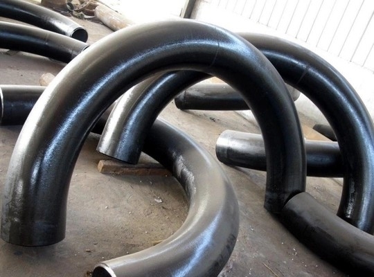 Geschlechtskrankheit 2D 180 Kolben-Schweißung DN15 des Grad-Stahlrohrbogen-ASTM schmiedete Kohlenstoffstahl-Fitting